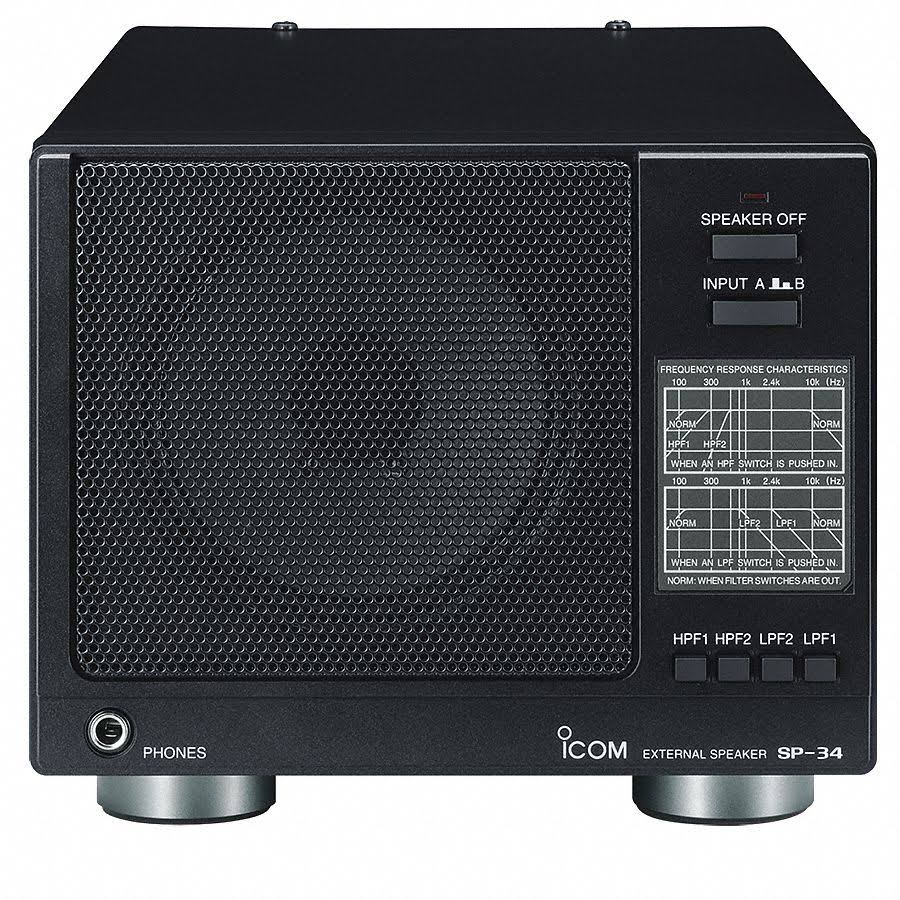 Icom SP34 Speaker,6-1/8×22 L x 8×22 W